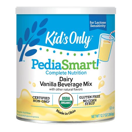 Natures One Inc 88101-1 Pediatric Oral Supplement PediaSmart Organic 360 Gram Can Powder Organic