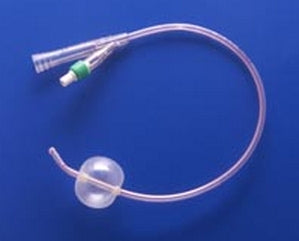 Teleflex LLC  662430-000240 Foley Catheter Soft Simplastic 2-Way Coude Tip 30 cc Balloon 24 Fr. PVC