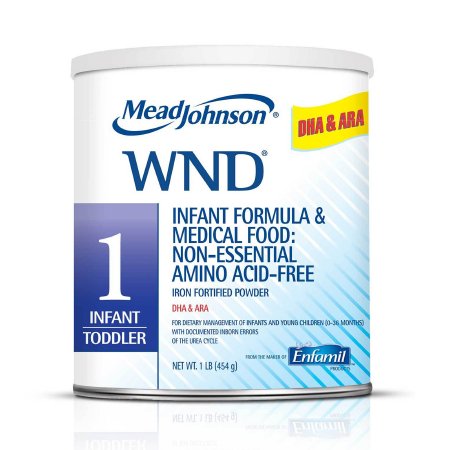 Mead Johnson 893401 Pediatric Oral Supplement WND1 16 oz. Can Powder Iron Urea Cycle Disorder