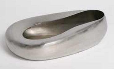 Alimed  2970018678 Conventional Bedpan Silver