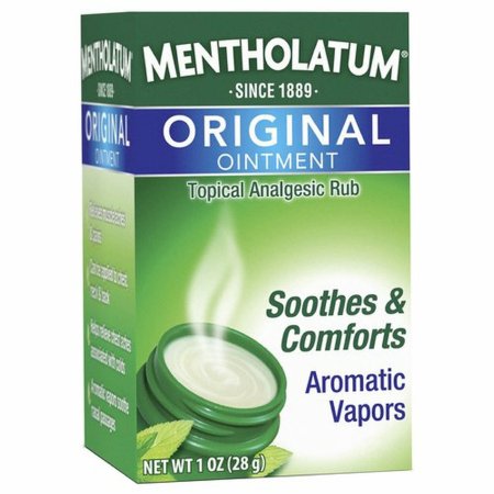 Mentholatum Company  10742000101 Topical Pain Relief Mentholatum 9% - 1.3% Strength Camphor / Menthol Ointment 1 oz.