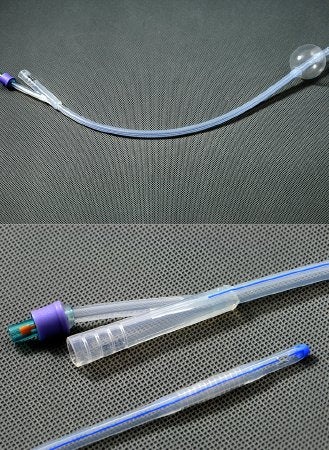 Amsino International  AS41020S Foley Catheter AMSure 2-Way Standard Tip 5 cc Balloon 20 Fr. Silicone