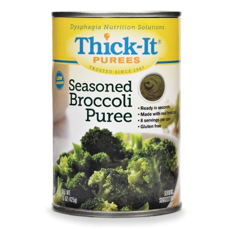 Kent Precision Foods H319-F8800 Thickened Food Thick-It 15 oz. Can Broccoli Flavor Puree IDDSI Level 4 Extremely Thick/Pureed