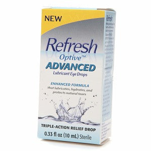 Allergan Pharmaceutical  00023430710 Eye Lubricant Refresh Optive Advanced 0.34 oz. Eye Drops