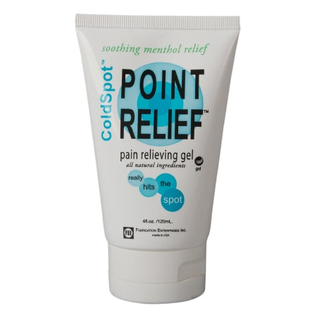 Fabrication Enterprises  11-0730-1 Topical Pain Relief Point Relief ColdSpot 0.06% - 12% Strength Menthol / Methyl Salicylate Topical Gel 4 oz.