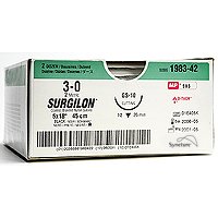 Covidien  88861919-41 Nonabsorbable Suture without Needle Surgilon Nylon Braided Size 3-0