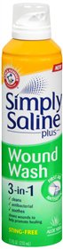 Church and Dwight  02260008557 Wound Cleanser Simply Saline Plus Wound Wash 7.1 oz. Spray Can Sterile Antiseptic