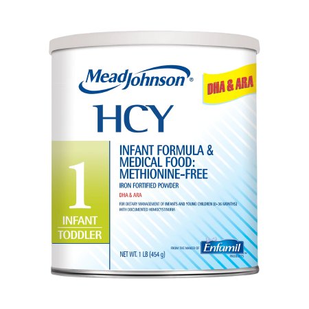 Mead Johnson 893301 Pediatric Oral Supplement HCY 1 16 oz. Can Powder Iron Homocystinuria (HCU)