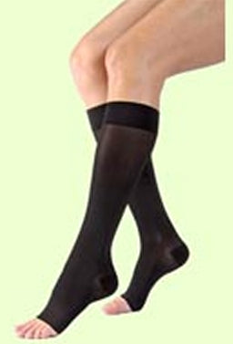 BSN Medical 119747 Compression Stocking JOBST Ultrasheer Knee High X-Large / Full Calf Natural Open Toe