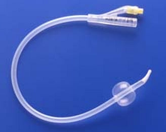 Teleflex LLC  171305240 Foley Catheter Rusch 2-Way Coude Tip 5 cc Balloon 24 Fr. Silicone