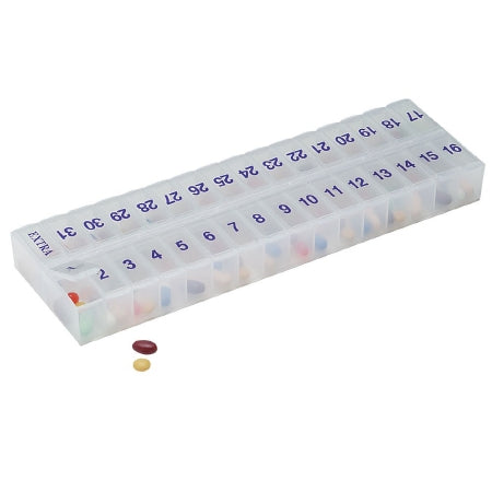 Apothecary Products  67772 Pill Organizer The Countdown 31 Day 1 Dose