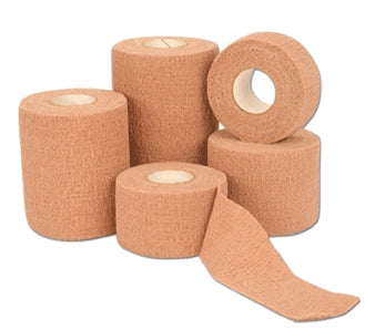 Andover Coated Products  9300S-024 Cohesive Bandage CoFlex·LF2 3 Inch X 5 Yard Self-Adherent Closure Tan Sterile 20 lbs. Tensile Strength