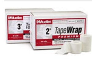 Mueller Sports Medicine  24058B Cohesive Bandage TapeWrapPremium 2 Inch X 6 Yard Self-Adherent Closure White NonSterile Standard Compression