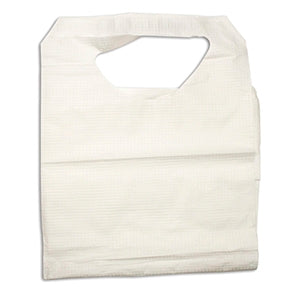 Dynarex 4405 Bib Dynarex Tie Closure Disposable Poly / Tissue