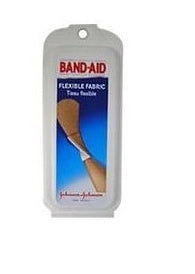 Johnson & Johnson Consumer  00381370057536 Adhesive Strip Band-Aid 3/4 X 3 Inch Fabric Rectangle Tan Sterile