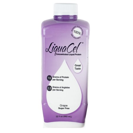 Global Health Products GH94 Oral Supplement LiquaCel Grape Flavor Liquid 32 oz. Bottle