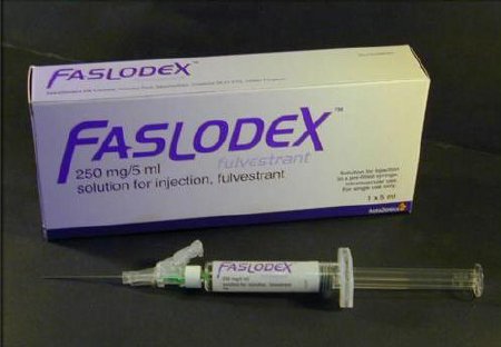 AstraZeneca Pharmaceuticals  00310072010 Faslodex Fulvestrant 250 mg / 5 mL Injection Single-Dose Kit 5 mL 2 Syringes