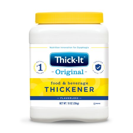 Kent Precision Foods J584-H5800 Food and Beverage Thickener Thick-It Original 10 oz. Canister Unflavored Powder IDDSI Level 0 Thin