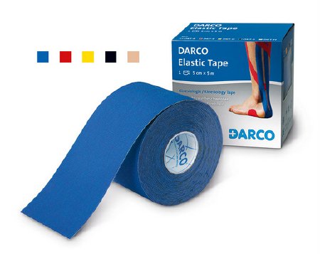 Darco International  BAET-N Kinesiology Tape MECRON Blue 2 Inch X 5 Yard Elastic NonSterile