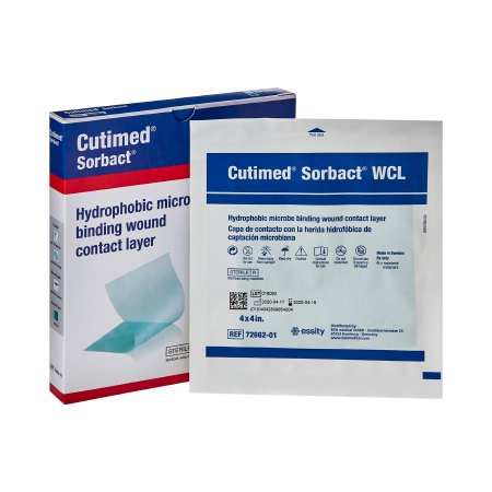 BSN Medical  7266201 Antimicrobial Wound Contact Layer Dressing Cutimed Sorbact WCL Square Sterile