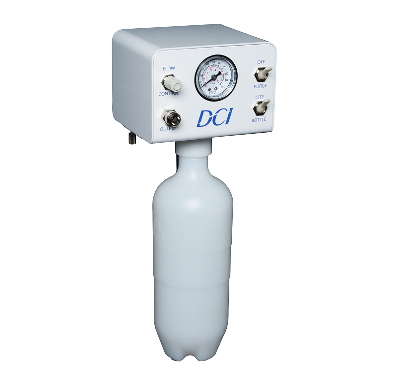 DCI Asepsis Self-Contained Deluxe Quick-Switch Single Water System w/ 750ml Bottle and Extra Bottle, 8182QS