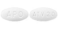 Apotex  60505257908 Atorvastatin Calcium 20 mg Tablet 1,000 Tablets