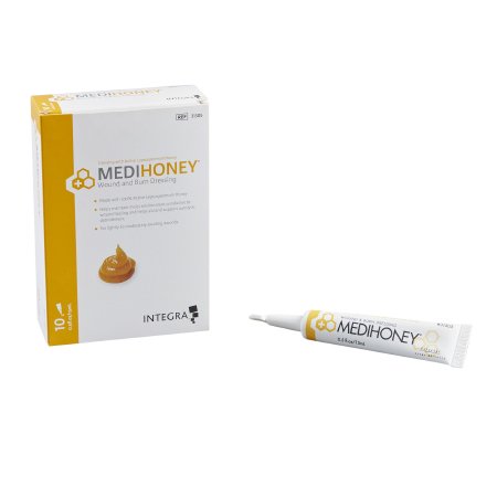 McKesson Brand 31505 Honey Wound and Burn Dressing MEDIHONEY 0.5 oz. Paste