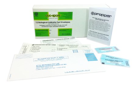 Propper Manufacturing  26909400 duo-spore Sterilization Biological Test Mail-In Culture Service