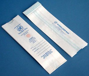 Propper Manufacturing  02100200 Sterilization Pouch OK Steam 1-1/2 X 2-1/2 X 8 Inch White Tape Seal Paper