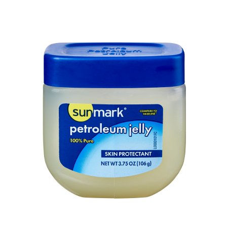 McKesson Brand 01093960233 Petroleum Jelly sunmark 3.75 oz. Jar NonSterile