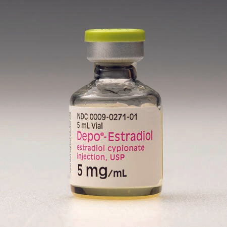 Pfizer  00009027101 Depo-Estradiol Estradiol Cypionate 5 mg / mL Injection Vial 5 mL