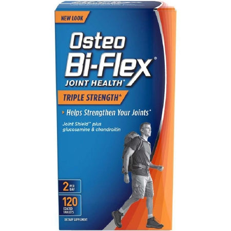 US Nutrition  03076803578 Joint Health Supplement Osteo-Bi-Flex Triple Strength Glucosamine 1500 mg Strength Tablet 120 per Bottle