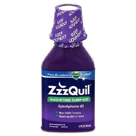 Procter & Gamble  32390001396 Sleep Aid ZzzQuil 6 oz. Liquid 50 mg / 30 mL Strength