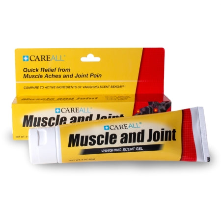 New World Imports  MJG3 Topical Pain Relief CareAll Muscle and Joint 2.5% Strength Menthol Topical Gel 3 oz.