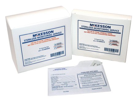 McKesson Brand 73-EMS052 McKesson Sterilizer Monitoring Mail-In Service Steam / EO Gas / Dry Heat / Chemical Vapor