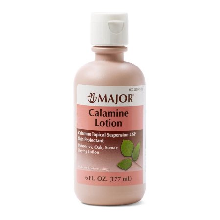 Major Pharmaceuticals  00904253321 Itch Relief Major Calamine 8% Strength Lotion 177 mL Bottle