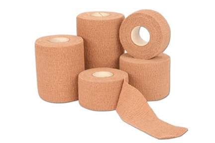 Andover Coated Products  9600TN-012 Cohesive Bandage CoFlex·LF2 6 Inch X 5 Yard Self-Adherent Closure Tan NonSterile 20 lbs. Tensile Strength