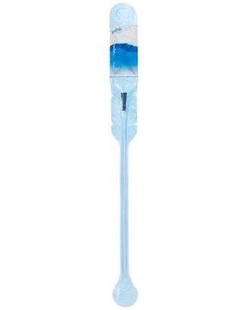 Wellspect Healthcare  4110840 Urethral Catheter LoFric Primo Straight Tip Hydrophilic Coated PVC 8 Fr. 8 Inch