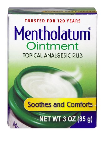 DOT Foods - Kraft Foods Inc  10742000102 Topical Pain Relief Mentholatum 9% - 1.3% Strength Camphor / Menthol Ointment 3 oz.