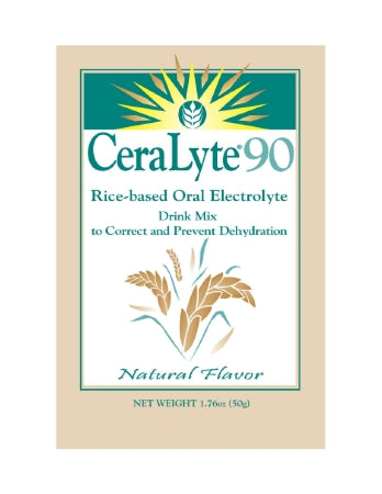 Cera Products Inc 00851000020 Oral Electrolyte Solution CeraLyte90 Natural Flavor 50 Gram Electrolyte