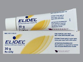 Valeant Pharmaceuticals  00187510001 Elidel Pimecrolimus 1% Cream Tube 30 Gram