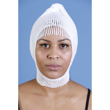 Medi-Tech International  MT6X24 Elastic Net Retainer Dressing MT Spandage Pre-Cuts Tubular / Pre-Cut Elastic 24 Inch Length Size 6 White Large Head / Shoulder / Thigh NonSterile