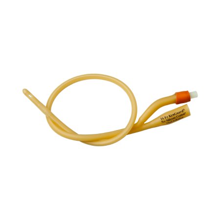 Teleflex LLC  183430160 Foley Catheter Rusch Gold 3-Way Standard Tip 30 cc Balloon 16 Fr. Silicone Coated Latex