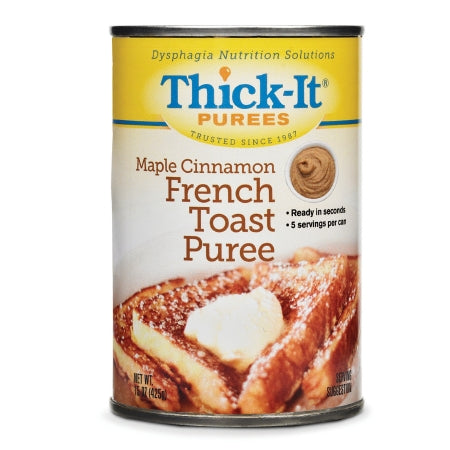 Kent Precision Foods H307-F8800 Thickened Food Thick-It 15 oz. Can Maple Cinnamon French Toast Flavor Puree IDDSI Level 4 Extremely Thick/Pureed