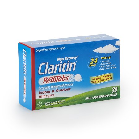 MSD Consumer Care  11523715703 Allergy Relief Claritin Redi Tabs 10 mg Strength Tablet 30 per Box