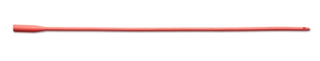 Medline  DYND13520 Urethral Catheter Medline Straight Tip Red Rubber 20 Fr. 16 Inch