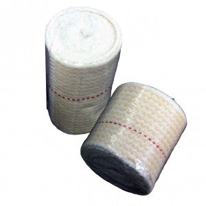 Carolina Narrow Fabric  EB-2 Elastic Bandage E-Wrap 2 Inch X 5 Yard Double Hook and Loop Closure Natural NonSterile Standard Compression