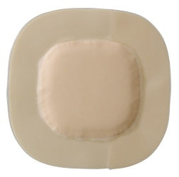 Coloplast  46120 Adhesive Dressing Biatain Super Hydrocapillary 5 X 5 Inch Film / Hydrocolloid Square Tan Sterile