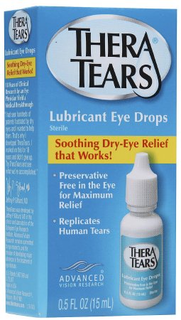 Advanced Vision Research  58790000115 Eye Lubricant TheraTears 0.5 oz. Eye Drops