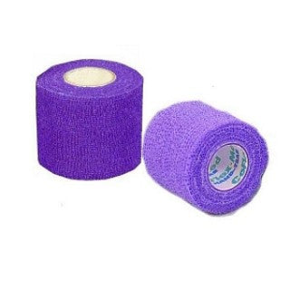 Andover Coated Products  5100PU Cohesive Bandage CoFlex NL 1 Inch X 5 Yard Self-Adherent Closure Purple NonSterile 12 lbs. Tensile Strength